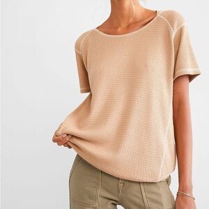 BKE Waffle Knit Top